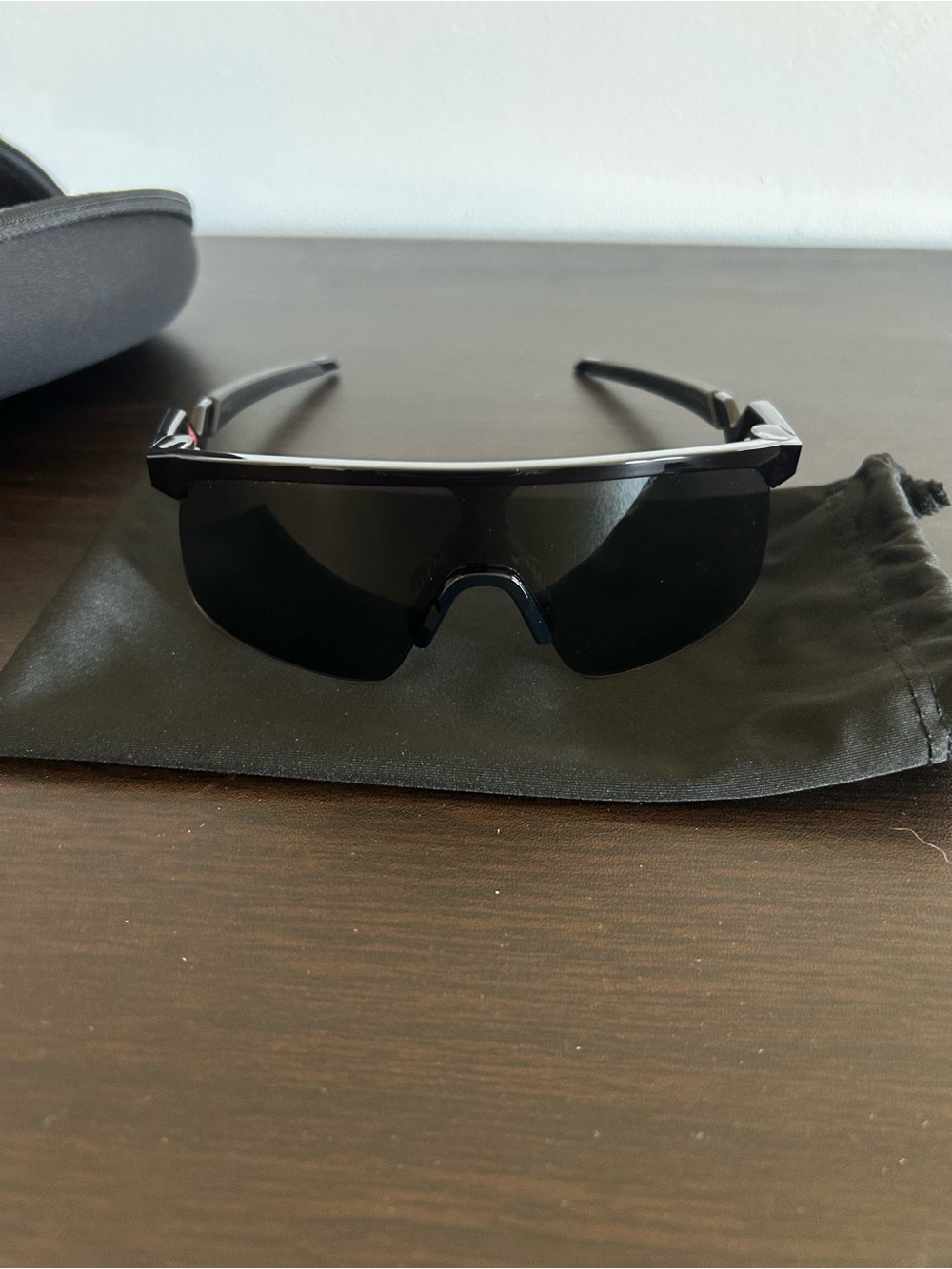 Oakley Men’s Black Shield Sunglasses